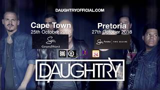 Daughtry is heading to South Africa in Oct 2018