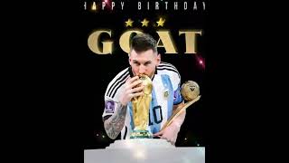 Happy Birthday Leo Messi