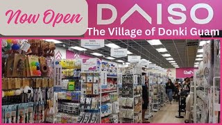 Daiso Guam at The Village of Donki #daiso #donkiguam #shopping