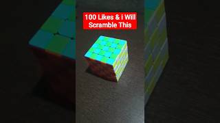 100 likes and i will scramble my 5×5 Rubik's cube #shorts #rubikscube #cube #cubeshorts