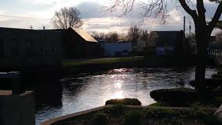 Kalamazoo River In Albion, 0730 Hours Today