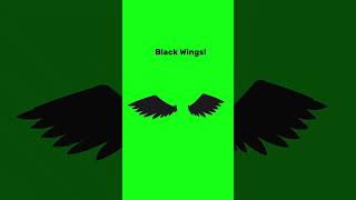 GREEN SCREEN WINGS :D #edit #gacha #gachalife #gachaclub #wings #greenscreen #white #black