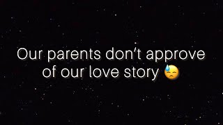 Our parents don't approve of us. || Spoken Word Poetry - Jad's spoken words [FREE AUDIO].