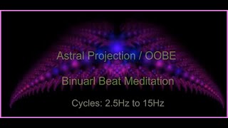 Astral Projection /  Astral Travel / OOBE Binaural Beat Meditation