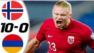 Norway vs Armenia 10-0 - All Goals & Extended Highlights 2022