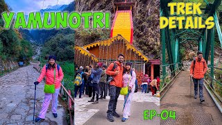 YAMUNOTRI Yatra | Our 1st Trek | UK  Road Trip 2023 | EP-04