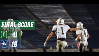 Yale Recap 2018 || Dartmouth Football