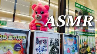 ASMR DOLLAR TREE STORE WALK THROUGH CRINKLES AND WHISPERS | BATH BOMB