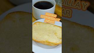 PAN con MANTEQUILLA y AZÚCAR #pan #bread   #sweet