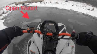 Ski Doo Freeride waterskipping!