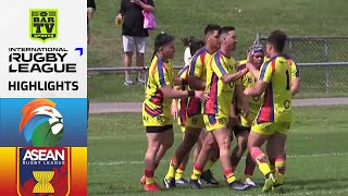 India Jungle Cats v ASEAN - Highlights | International Rugby League 2022