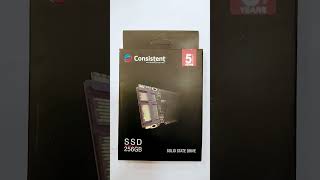 SSD CONSISTENT 256GB  5YEAR WARRANTY  #8981284594