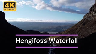 Hengifoss Waterfall