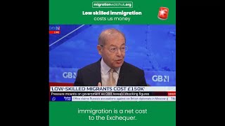 Low skilled immigration cost us money