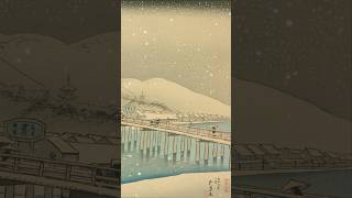 Goyo Hashiguchi - Sanjo Bridge, Kyoto (1920)