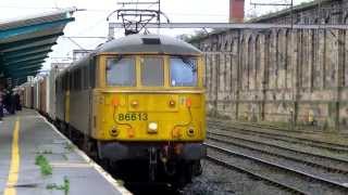 86613 & 86610 at Carlisle. 14/11/15