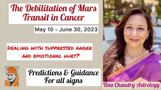 Debilitated Mars transits to Cancer/ Guidance and Predictions for Everyone/Challenging Times ahead