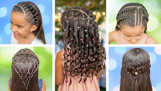 LOS MEJORES PEINADOS CON CABELLO SUELTO PARA NIÑAS