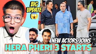 BIG UODATE : HERA PHERI 3 SHOOTING BEGINS | TWO NEW ACTOR JOINS HERA PHERI & AKSHAY COMEBACK