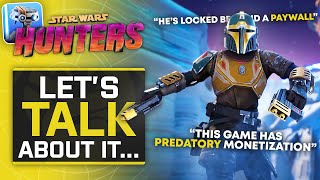 Clearing up some CONCERNS players have with Star Wars: Hunters...