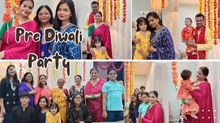 Diwali Jamshedpur Wali 😍| PreDiwali Celebration | Diwali 2024 | Golgappa Challenge🤣 | Dumb Charades