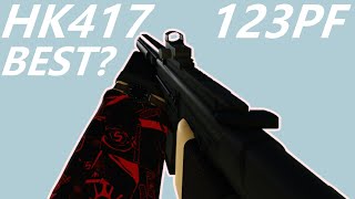 126 Kills with the *HK417* in Phantom Forces Roblox