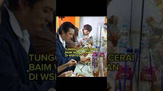 Tunggu sidang perceraian baim wong makan di warteg #shorts