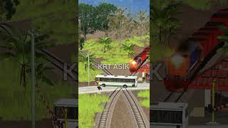 Kereta api tapi gak jadi nabrak#shorts#keretaapi#railway