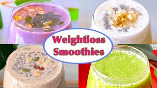 Highly Nutritious Weightloss Smoothies | Healthy Weightloss Smoothies | Meal Replacement Smoothies