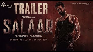 Salaar Ceasefire Trailer Release Update | Prabhas | Prashanth Neel | Shruti Haasan | Get Ready