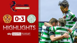 Celtic return top in style! 🔋 | Motherwell 0-3 Celtic | Scottish Premiership Highlights