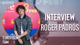 Interview with Roger Padrós from Benidorm Fest 2024 | Eurovision Fam