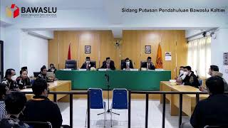 Sidang Putusan Pendahuluan