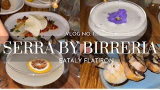 VLOG: Dine With Me at Serra By Birreria