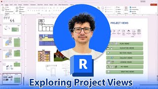 Exploring project Views in Revit.