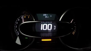 Renault Clio 4 1.2 TCe 120 HP 0-100 km/h acceleration