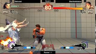 Realms Games USF4 Ranbat 1.1 Round 3 Batousai vs Blackbeltstatus