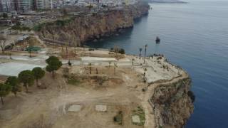 DJI MAVIC PRO AERIAL view OF ANTALYA LARA CLIFFS by turgayttt