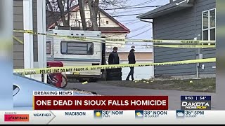 One dead following stabbing near downtown Sioux Falls