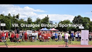 VIII. Országos Bírósági Sportnapok