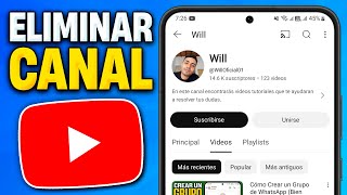 Cómo Eliminar un Canal de YouTube (2024) Borrar Canal de Youtube