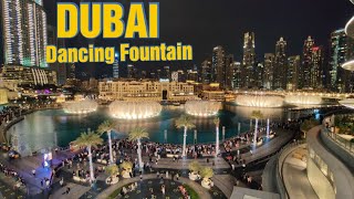 Amazing Dancing Fountain Show in Dubai