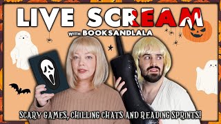 Live Scream with BooksandLala 🎃