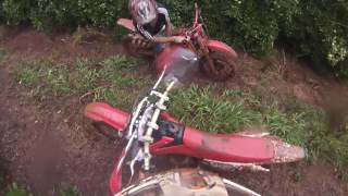 Role carreador CRF 230 - Apos chuva