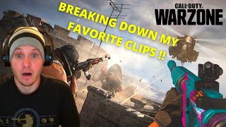 Breaking Down My Favorite Warzone Clips So Far!