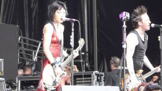 “Crimson & Clover” Joan Jett & the Blackhearts@RFK Stadium Washington DC 7/4/15