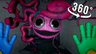 360° Video || Poppy Playtime Chapter 2 VR 360 Video Mommy Chasing | ACGame Animations