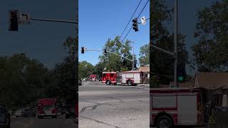 Sacramento 2nd Alarm Grass Fire with Structures Threatened Response