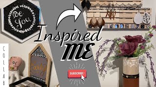 “Inspired Me” Collab / #BOHO DIYs / easy #DollarTree home decor