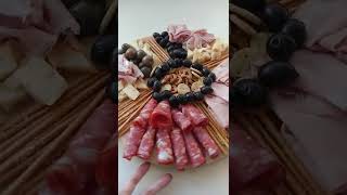 FILLING PLATTER WITH APPETIZER #shorts #shortvideo #food #italian